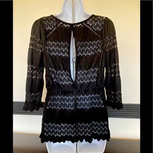 Free People black blouse